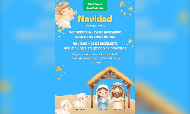 PARROQUIA SAN PATRICIO ¡Te invitamos a celebrar la Navidad! 🎄